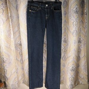 J.Crew ‘Boy Jean’ Button-fly 100% Cotton USA Made  Straight Leg Size 27